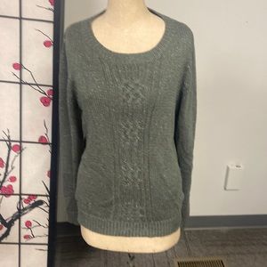 Relativity size XL women’s gray sweater long sleeve